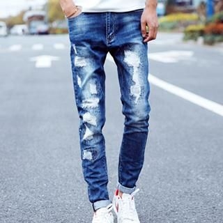 Besto Distressed Ripped Jeans