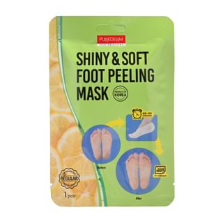 PUREDERM - Shiny & Soft Foot Peeling Mask (1 pair) 1 pair
