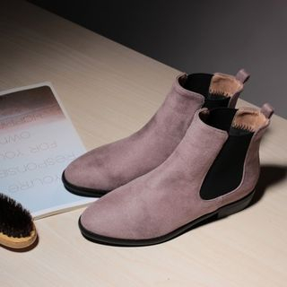 Pangmama Faux Leather Chelsea Boots