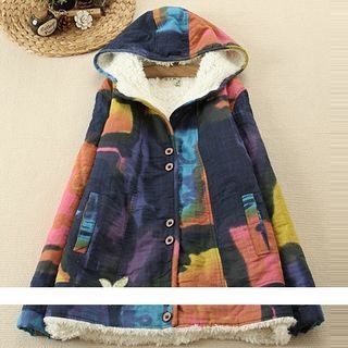 Mellow Fellow Color-Block Fleece-Lined Jacket