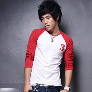 Print Raglan T-Shirt