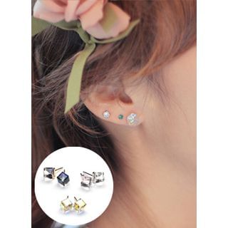 kitsch island Swarovski Crystal Earrings