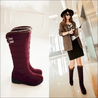 Pastel Pairs Padded Tall Boots