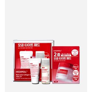 Medipeel - Red Lacto Collagen Cleansing Trial Kit 3 Pcs