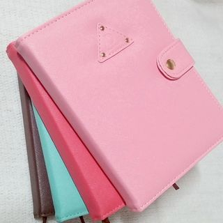 BABOSARANG Snap-Button Faux-Leather Diary (S)