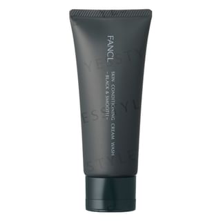 Fancl - Skin Conditioning Cream Wash Black & Smooth 90g
