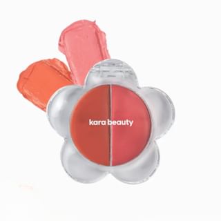 Kara Beauty - Flora Flush Lip & Cheek Cream - 3 Colors Peach Blossom - 1.6G