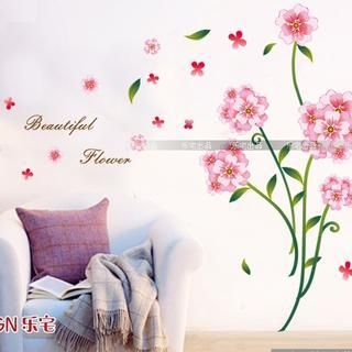 LESIGN Floral Pattern Wall Sticker