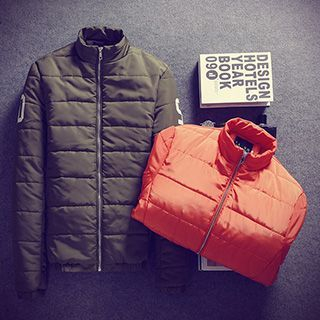 maxhomme Lettering Padded Jacket