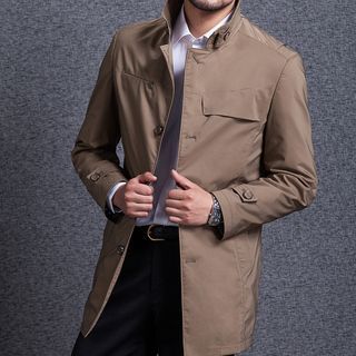 Modpop Single Breasted Trench Coat