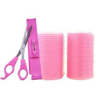 Magic Beauty Hair Roller (2 pcs) + Bangs Cut Kit 4 pcs