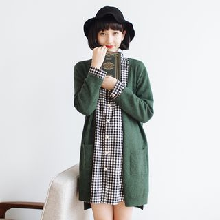 Forest Girl Open-front Cardigan