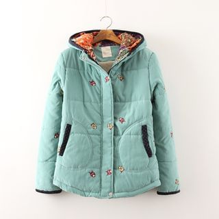 Aigan Embroidered Padded Jacket