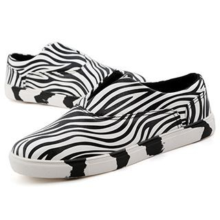 Preppy Boys Faux-Leather Slip-Ons
