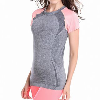 Lady Lily Sports Raglan Short-Sleeve T-shirt