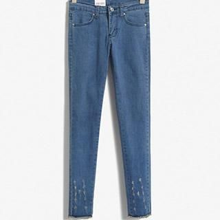 Athena Distressed Slim-Fit Jeans