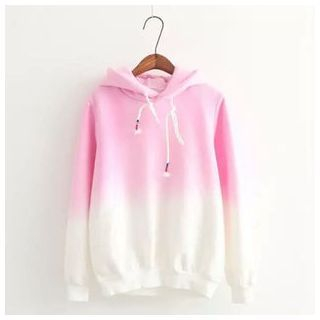 TOJI Color-Block Hooded Pullover