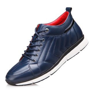 SHEN GAO Genuine Leather Sneakers