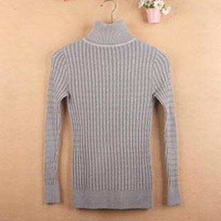 Coralie Long Sleeved Turtle Neck Knit Top