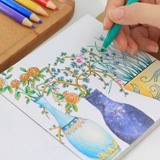 Cute Essentials Set of 30: Coloring Postcard