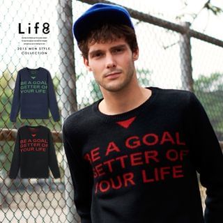 Life 8 Printed Knit Top
