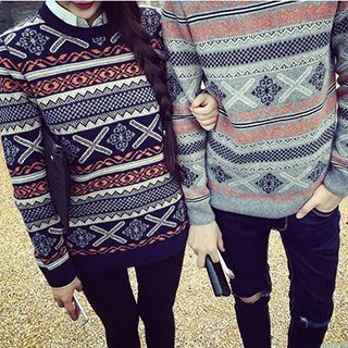 Besto Patterned Sweater