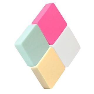 Litfly Diamond Makeup Sponge (4 Colors) 4 pcs