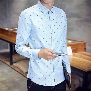 Blueforce Patterned Long-Sleeve Shirt