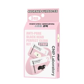 CNP Laboratory - Anti-Pore Black Head Clear Kit Strip 2025 Version - 3 sets