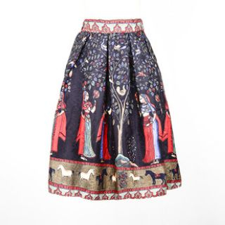Flore Printed Maxi Skirt