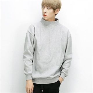 THE COVER Long-Sleeve Turtle-Neck T-Shirt