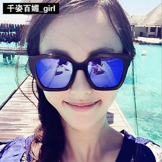 MOL Girl Square Oversize Mirrored Sunglasses