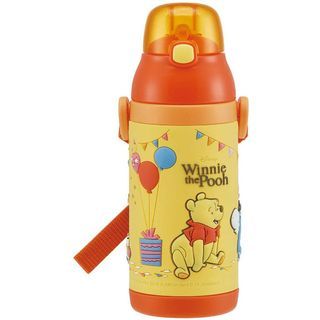 Stainless | Bottle | Straw | Water | Pooh | Size | One