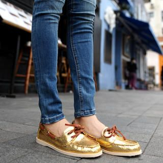 yeswalker Metallic Deck Shoes