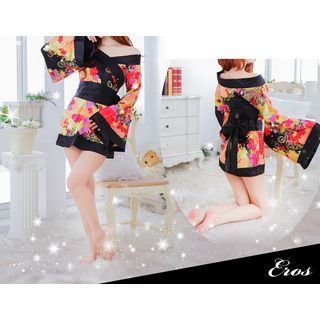 Eros Floral Lingerie Kimono