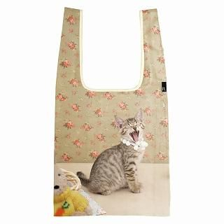 [ROO-Shopper Grande] Bag "Cat" Multicolor - One Size