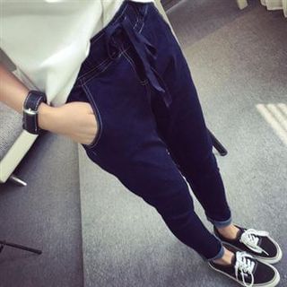 MayFair Drawstring Slim Fit Jeans