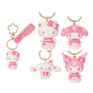 Sanrio Characters Sakura Series Mascot Bag Charm My Melody (5.4X3.2x4.6cm)