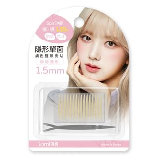Somi - Invisible Single-Sided Eyelid Tape Nude 128 Pcs 1.5Mm