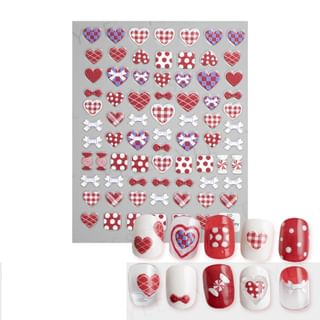 MEKO - Embossed Nail Stickers I 1 pc