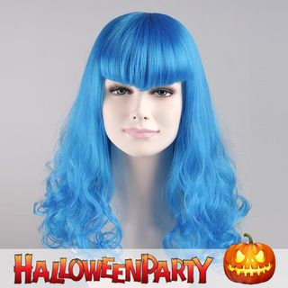 Party Wigs HalloweenPartyOnline - Blue Angel Blue - One Size