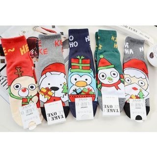 Knitbit Christmas Patterned Socks