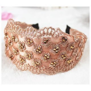 Cassia Wide Lace Hair Band