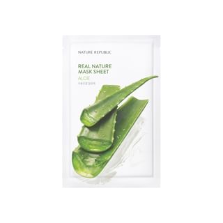 NATURE REPUBLIC - Real Nature Mask Sheet - 14 Types Aloe