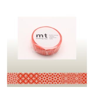 mt mt Masking Tape : mt 1P Line Pattern (Red)