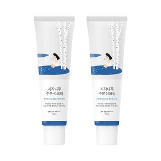 Round Lab - Birch Juice Moisturizing Sunscreen Bundle Set 2 Pcs