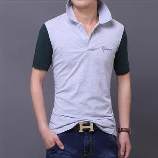 JIBOVILLE Two-Tone Polo Shirt