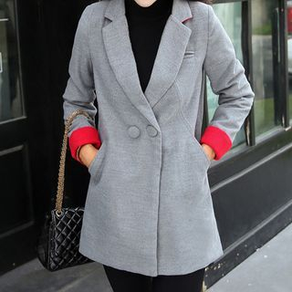 Sayumi Woolen Long Coat