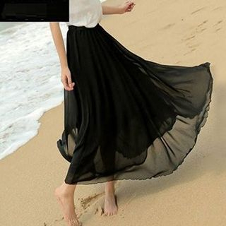 Eureka Chiffon Maxi Skirt