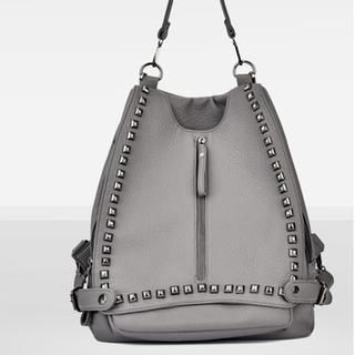Donini Bags Faux Leather Studded Handbag
